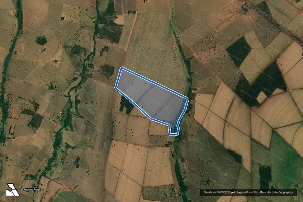 Imagem de satélite de Fazenda Bom Jardim - Parcela 1 em Itapagipe - MG