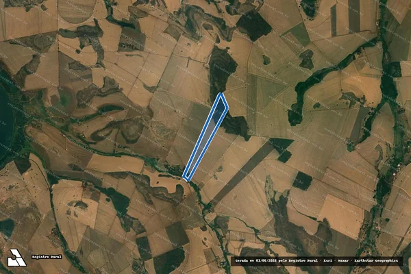 Imagem de satélite de FAZENDA BARREIRINHO III - 001 em Capinópolis - MG