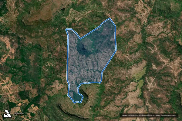 Imagem de satélite de FAZENDA RESSACA, LOTº MANDARIL, GLEBA FURNAS II, LOTE 243/A / 001