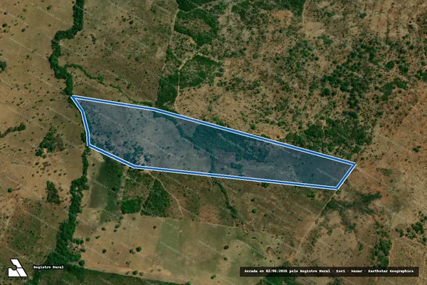 Imagem de satélite de FAZENDA TOCO DO BURITI - 15 em Fortaleza dos Nogueiras - MA