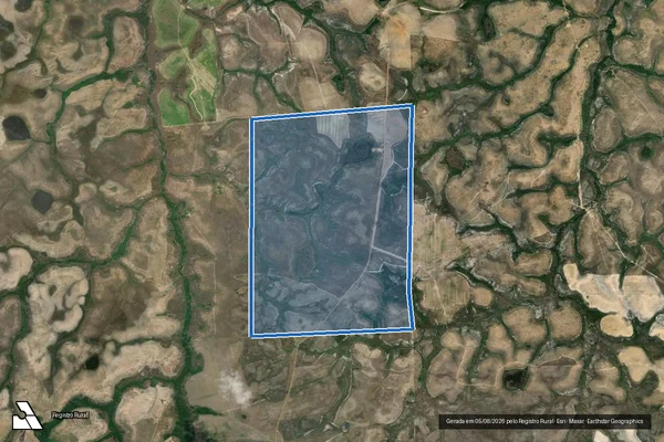Imagem de satélite de FAZENDA VISTA ALEGRE - PARCELA 01 em Boa Vista - RR