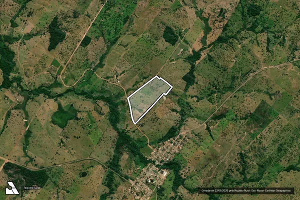Imagem de satélite de SÍTIO RESIDENCIA VENCEDORA em Pontes e Lacerda - MT