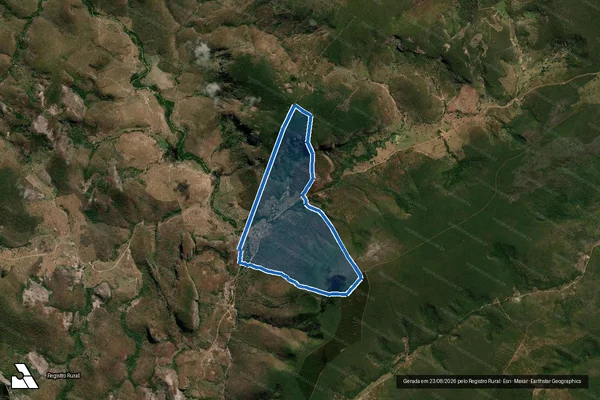 Imagem de satélite de FAZENDA ALDEIA - Parte 2 em Jequitinhonha - MG