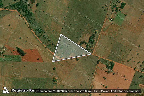 Imagem de satélite de Assentamento Estadual Vista Alegre - PA0145S00Q00G002 - G002 em Caiuá - SP