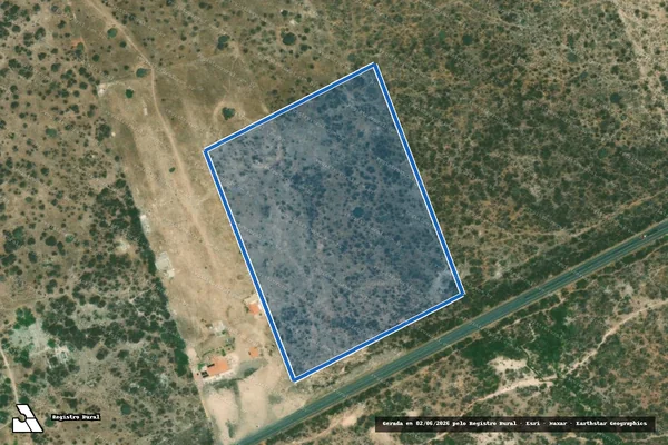 Imagem de satélite de FAZENDA SÃO FRANCISCO - Parte 1 em Delmiro Gouveia - AL