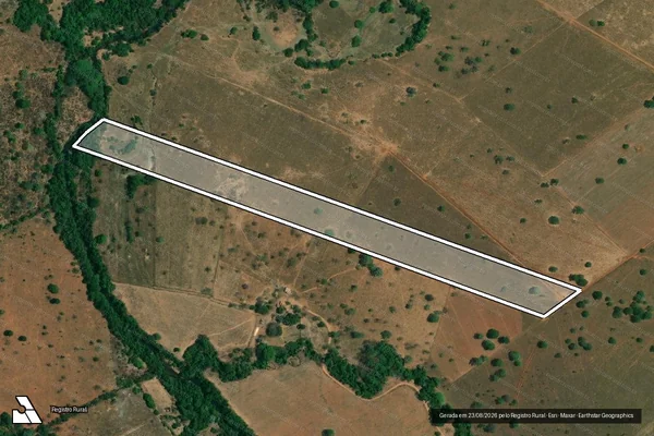 Imagem de satélite de FAZENDA BAINHA - Parte 2 em Vazante - MG