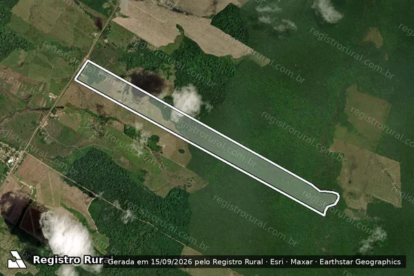 Imagem de satélite de --