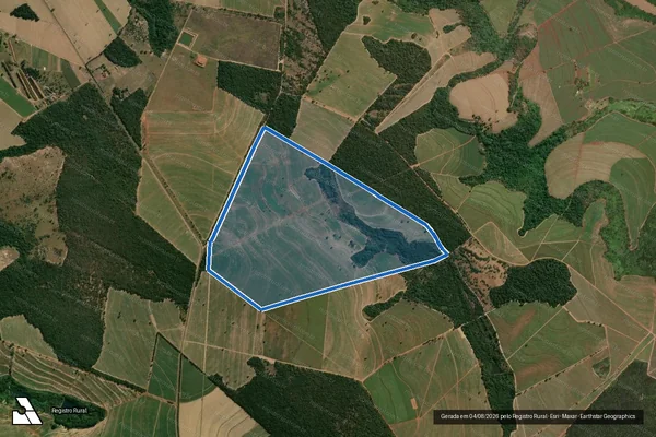 Imagem de satélite de Fazenda Santa Marina - PARTE 1 em Descalvado - SP