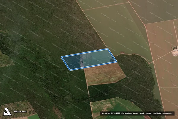 Imagem de satélite de Fazenda Recanto da Boa Esperança - Parte 1 em Nova Ubiratã - MT