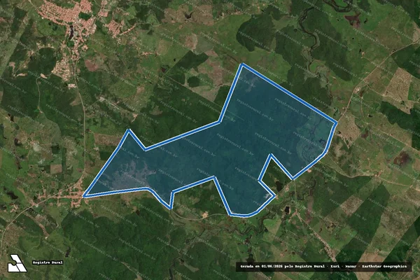 Imagem de satélite de FAZENDA SÃO LUCAS em Codó - MA