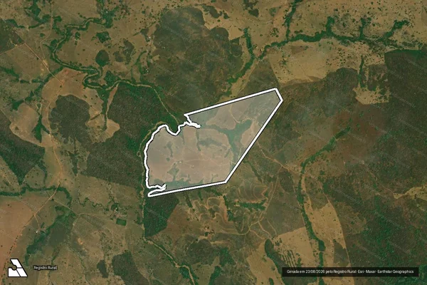 Imagem de satélite de Fazenda Dourados - Parte 1 em Professor Jamil - GO