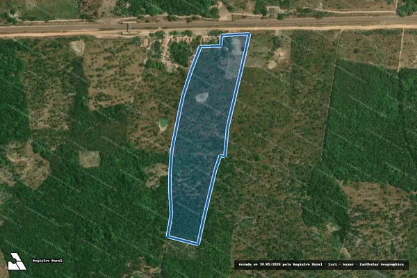Imagem de satélite de Fazenda Moriá - Fazenda Moriá em Alto Alegre do Pindaré - MA