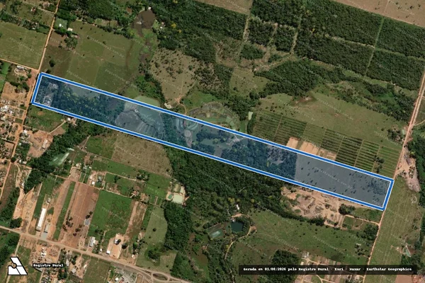 Imagem de satélite de Lote Rural nº 137/3, GLEBA ALTA FLORESTA - Parte 1 em Alta Floresta - MT