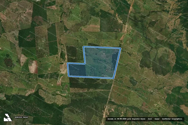 Imagem de satélite de Fazenda Vitória - Parte 1 em Aquidauana - MS