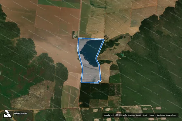 Imagem de satélite de FAZENDA SANTA ROSA em Nova Mutum - MT