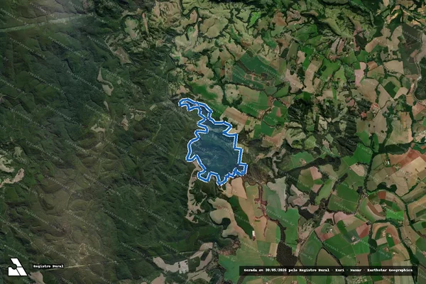 Imagem de satélite de Fazenda Marreca - Gleba 01 em Arapoti - PR