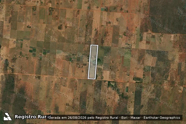 Imagem de satélite de Lote 536 ? P.A. Betinho - Lote 536 em Bocaiúva - MG