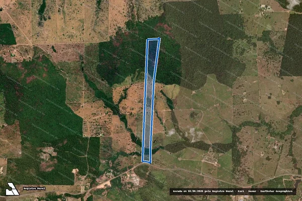 Imagem de satélite de FAZENDA SERTÃOZINHO - Gleba V em Redenção - PA