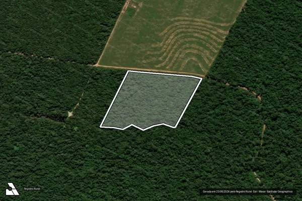 Imagem de satélite de Fazenda Brondani II - Parte 2 em Santa Rita do Trivelato - MT