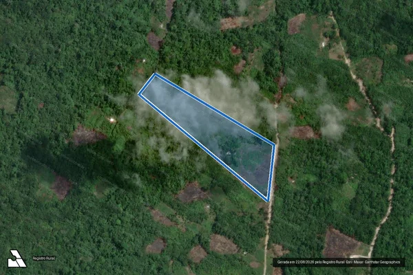 Imagem de satélite de PARCELAS GLEBA UAUPÉS - LOTE 025 em São Gabriel da Cachoeira - AM