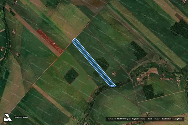 Imagem de satélite de GLEBA MARINGA ? LOTE 16-A - Parte 1 em Maringá - PR