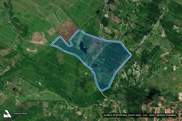 Imagem de satélite de Fazenda São José - Parte 1 em Pombos - PE