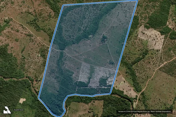 Imagem de satélite de FAZENDA OLIVEIRAS - Parte 1 em Pau D'Arco - PA