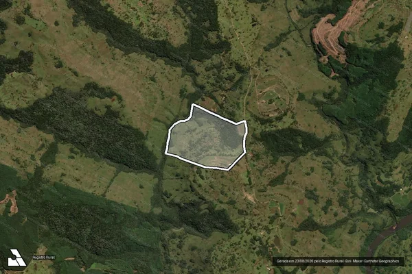 Imagem de satélite de Fazendo Domingos Borges - ALDO CANDIDO GLEBA 2 em São Joaquim - SC