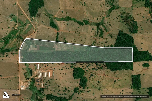Imagem de satélite de LOTE 11 GLEBA 10 SETOR IPOCYSSARA - PARTE 02 em Cacoal - RO