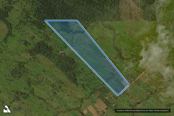 Imagem de satélite de LOTE 20/A GLEBA 88 P.F JARU OURO PRETO - LOTE 20/A em Governador Jorge Teixeira - RO