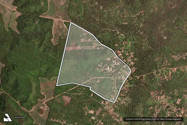Imagem de satélite de Fazenda Santa Inês-Gleba 2A - Remanescente I em José de Freitas - PI
