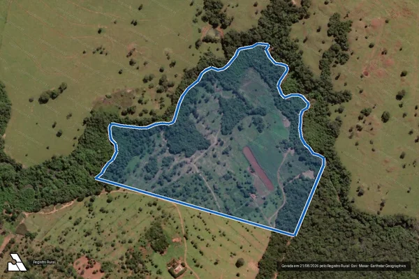 Imagem de satélite de LOTE 35-PROJETO DE ASSENTAMENTO SÃO DOMINGOS