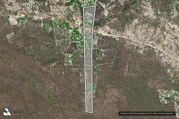 Imagem de satélite de FAVEIRA DATA: SANTA CATARINA - Parte 4 em Piracuruca - PI