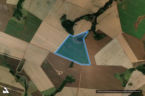 Imagem de satélite de FAZENDA RECANTO DOS IPÊS - Parte 1 em Santa Helena de Goiás - GO