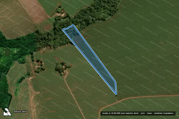 Imagem de satélite de COLONIA MOURAO ? LOTE 105-D - Parte 1 em Peabiru - PR