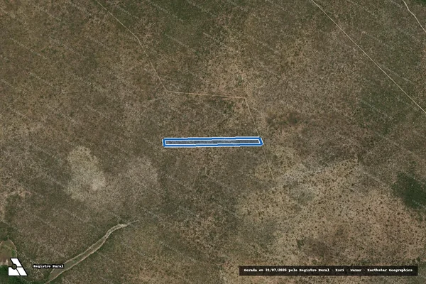 Imagem de satélite de FAZENDA SÃO JOAQUIM, GLEBA TABOQUINHA 01-B ? GLEBA 02 - Gleba 04 em Formoso - MG