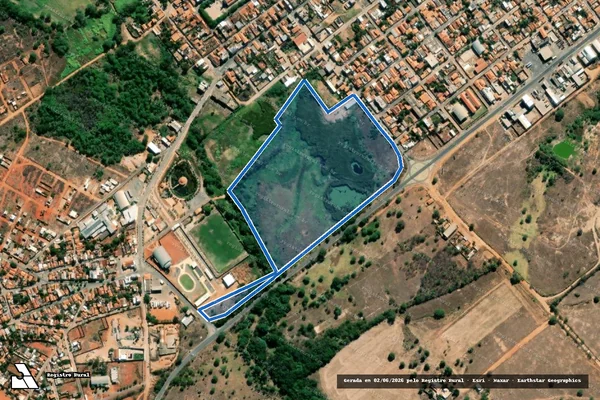 Imagem de satélite de BOA ESPERANÇA, Fazenda da Barra - BOA ESPERANÇA.. em Mato Verde - MG