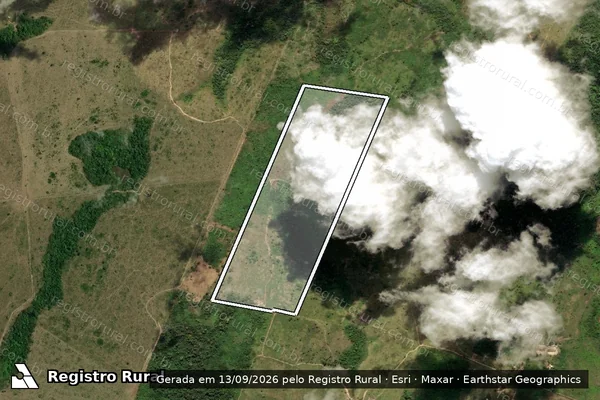 Imagem de satélite de LOTEAMENTO POUSO ALEGRE LOTE 10 - 001 em Marabá - PA
