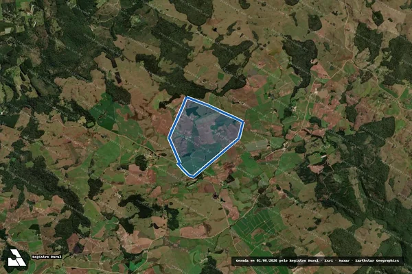 Imagem de satélite de Fazenda Brunello Mat 35453 - Parcela 1 em Caxias do Sul - RS
