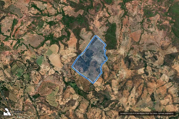 Imagem de satélite de Fazenda Morro - Fazenda Morro em São Francisco - MG