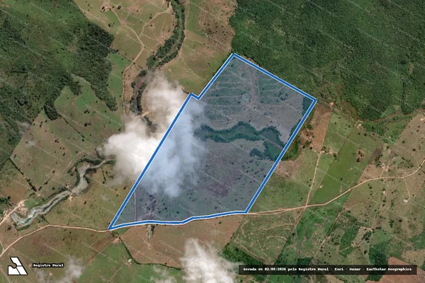 Imagem de satélite de FAZENDA ESTRELA - Gleba 002 em Açailândia - MA