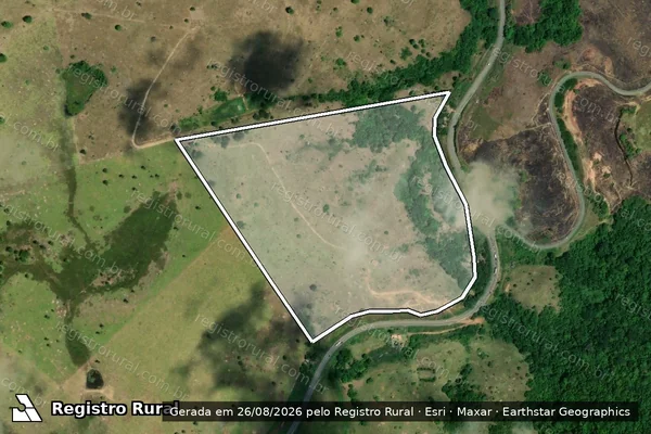 Imagem de satélite de FAZENDA FORTUNA - FAZENDA FORTUNA em Itapebi - BA