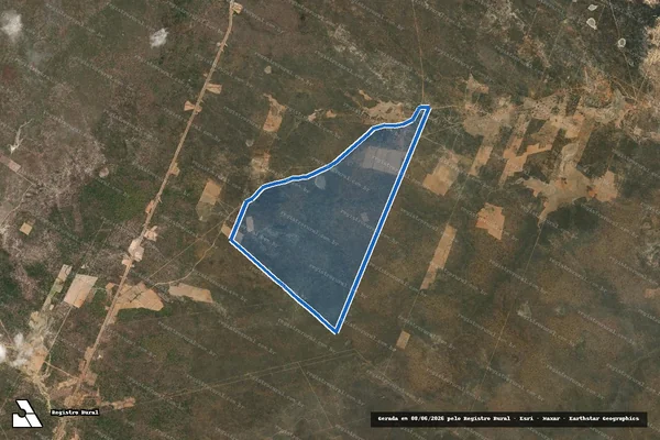 Imagem de satélite de Fazenda Santa Rosa / GLEBA-2 em Santa Maria da Boa Vista - PE