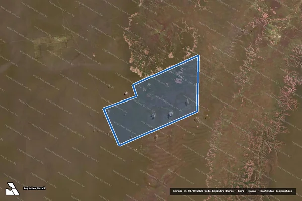Imagem de satélite de FAZENDA CRUZEIRO DO SUL - Parte 1 em Tamboril do Piauí - PI