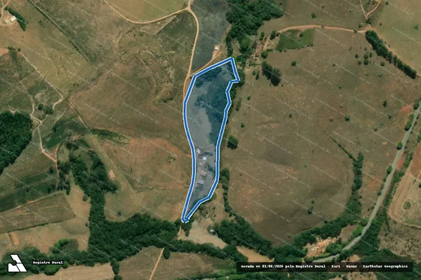 Imagem de satélite de Itabira - Fazenda Itabira -5 em Conceição do Rio Verde - MG