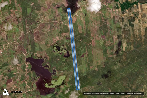 Imagem de satélite de SITIO ABA DA SERRA ? LOTE 4552 - Parte 1 em Várzea Alegre - CE
