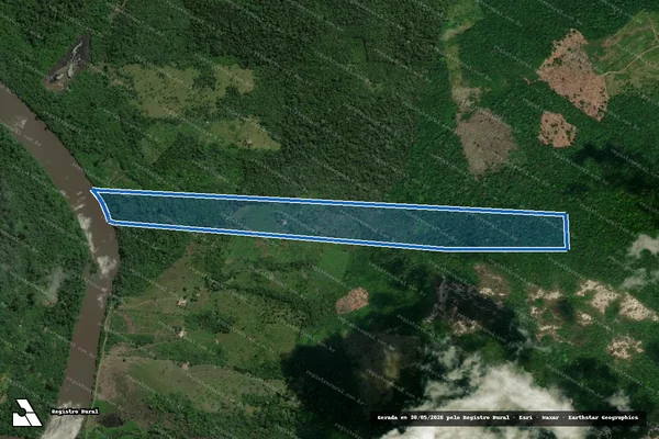 Imagem de satélite de FAZENDA JESUS ME DEU - Parte 1 em Alenquer - PA