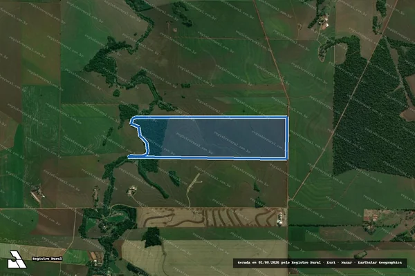 Imagem de satélite de FAZENDA SÃO MANUEL - Parte 1 em Cambé - PR
