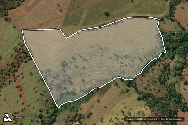 Imagem de satélite de FAZENDA NOSSA SENHORA DA APARECIDA - FAZENDA NOSSA SENHORA DA APARECIDA em Uberlândia - MG