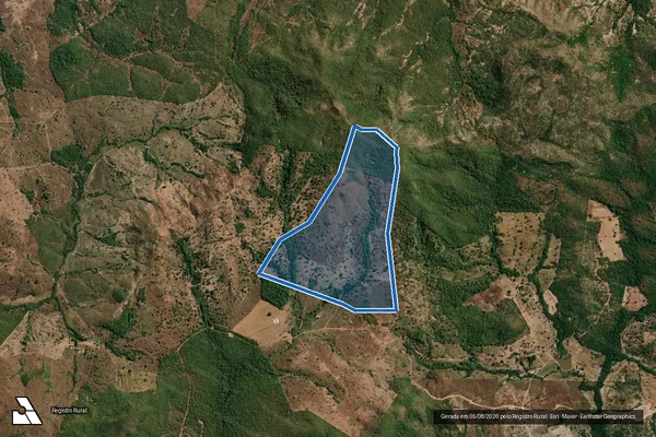 Imagem de satélite de FAZENDA LAVINEA - 001 em Goiás - GO